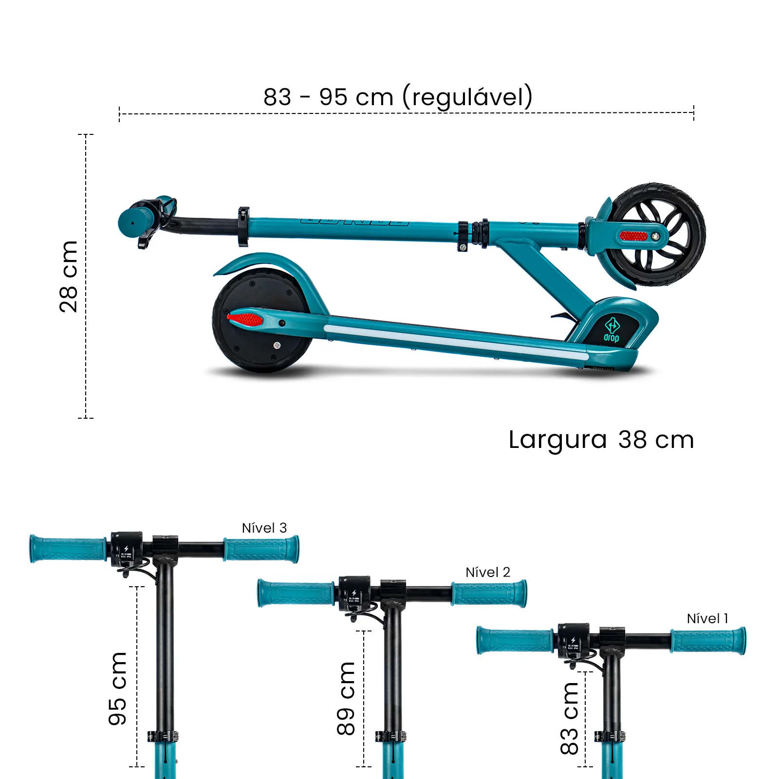 Os 5 Melhores Patinetes Elétricos Infantis em 2025: Guia de Compra Seguro 10 Patinete Elétrico Infantil Drop Go Kids