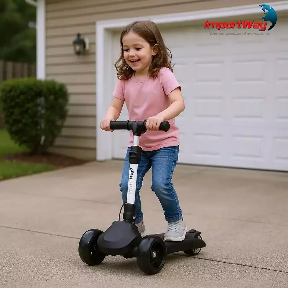 Melhores Patinetes de 3 Rodas para Crianças de 2 a 5 Anos (2025) 10 Patinete Elétrico Infantil - Importway Elétrico