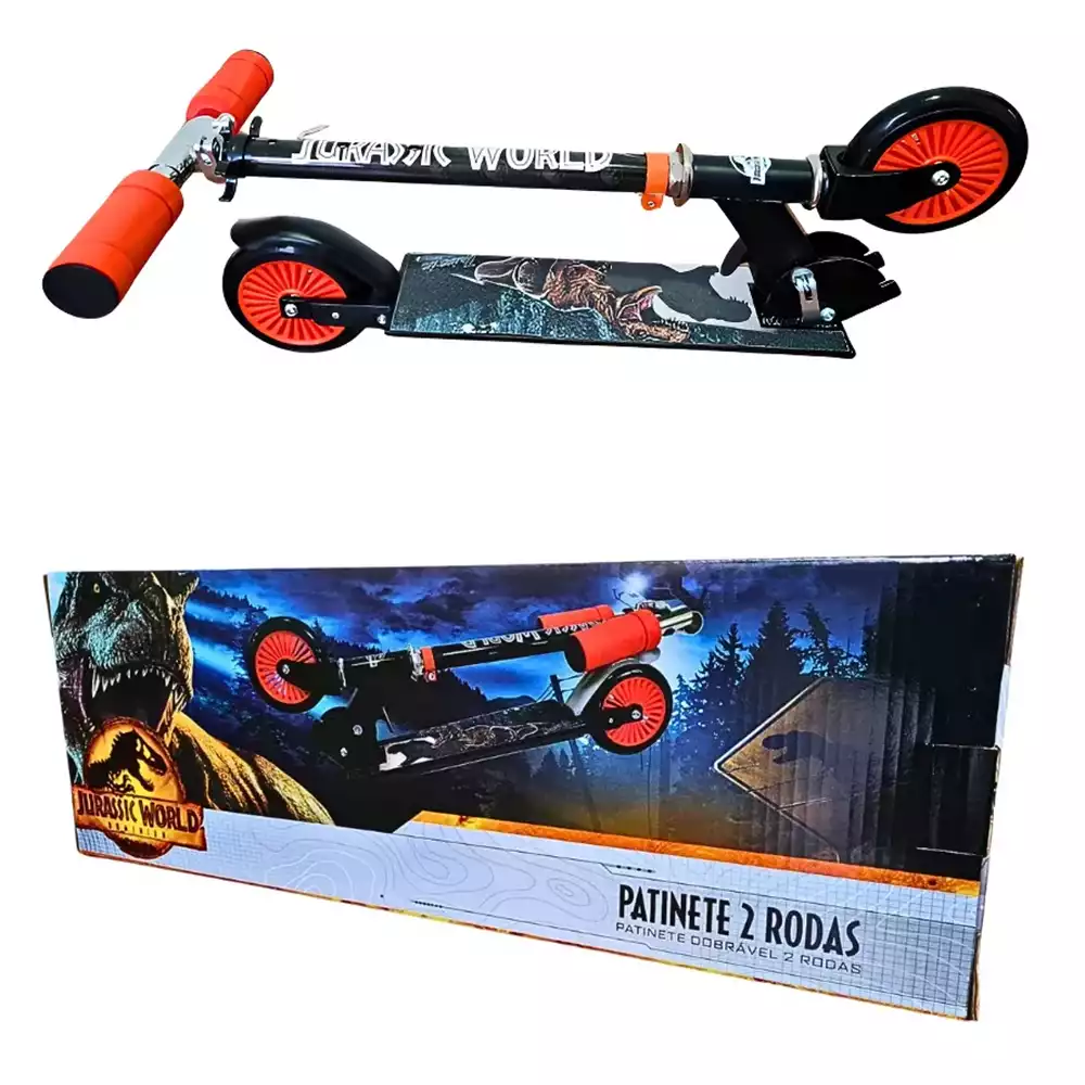Melhor Patinete Elétrico Infantil: O TOP 5 para crianças de 6 a 10 anos (2025) 14 Patinete Manual Infantil - Ricbrinc Jurassic World