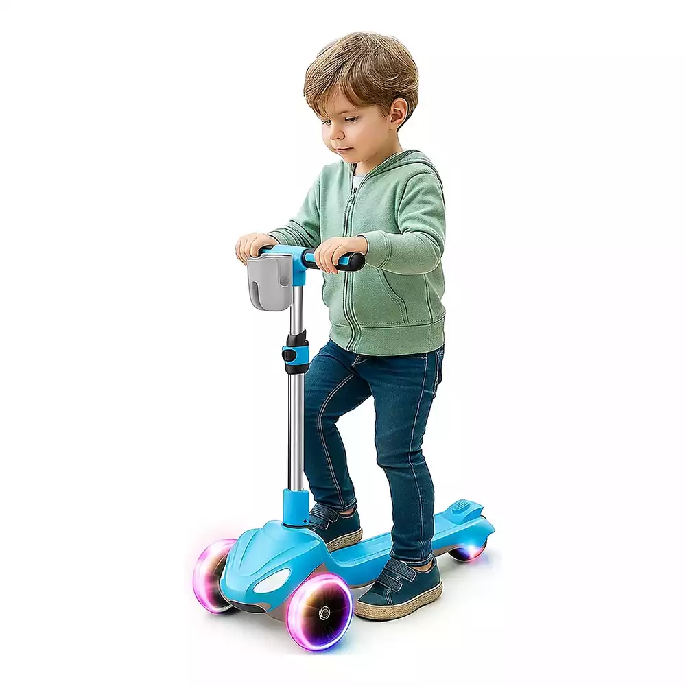 Melhores Patinetes de 3 Rodas para Crianças de 2 a 5 Anos (2025) 15 Patinete Elétrico Infantil - Ydtech Led