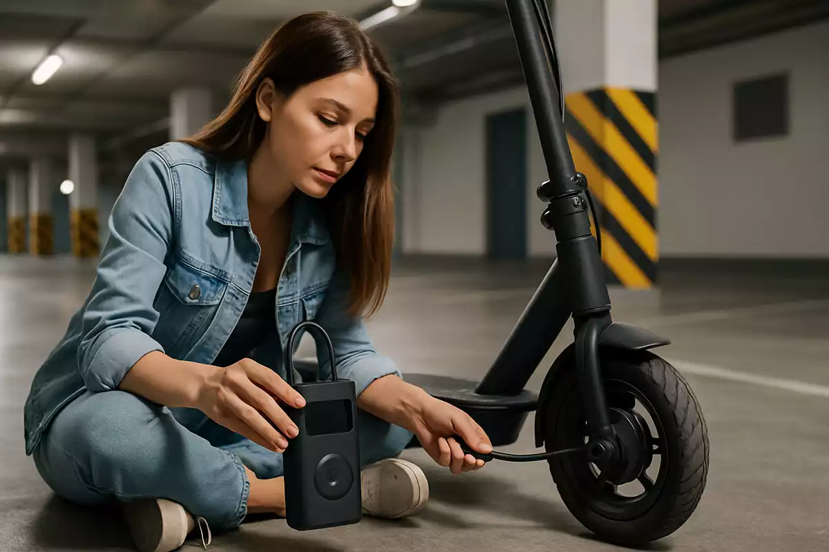 Como Calibrar Pneu Patinete