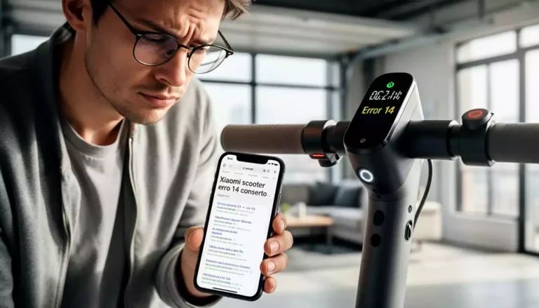 Códigos erro Patinete Xiaomi Foston