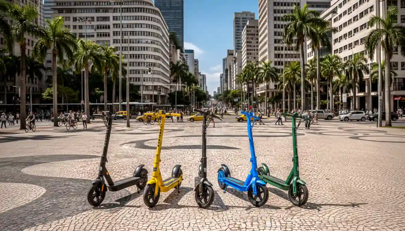 Patinete elétrico Honeywhale M2 Pro com autonomia de 22km e motor de 350W