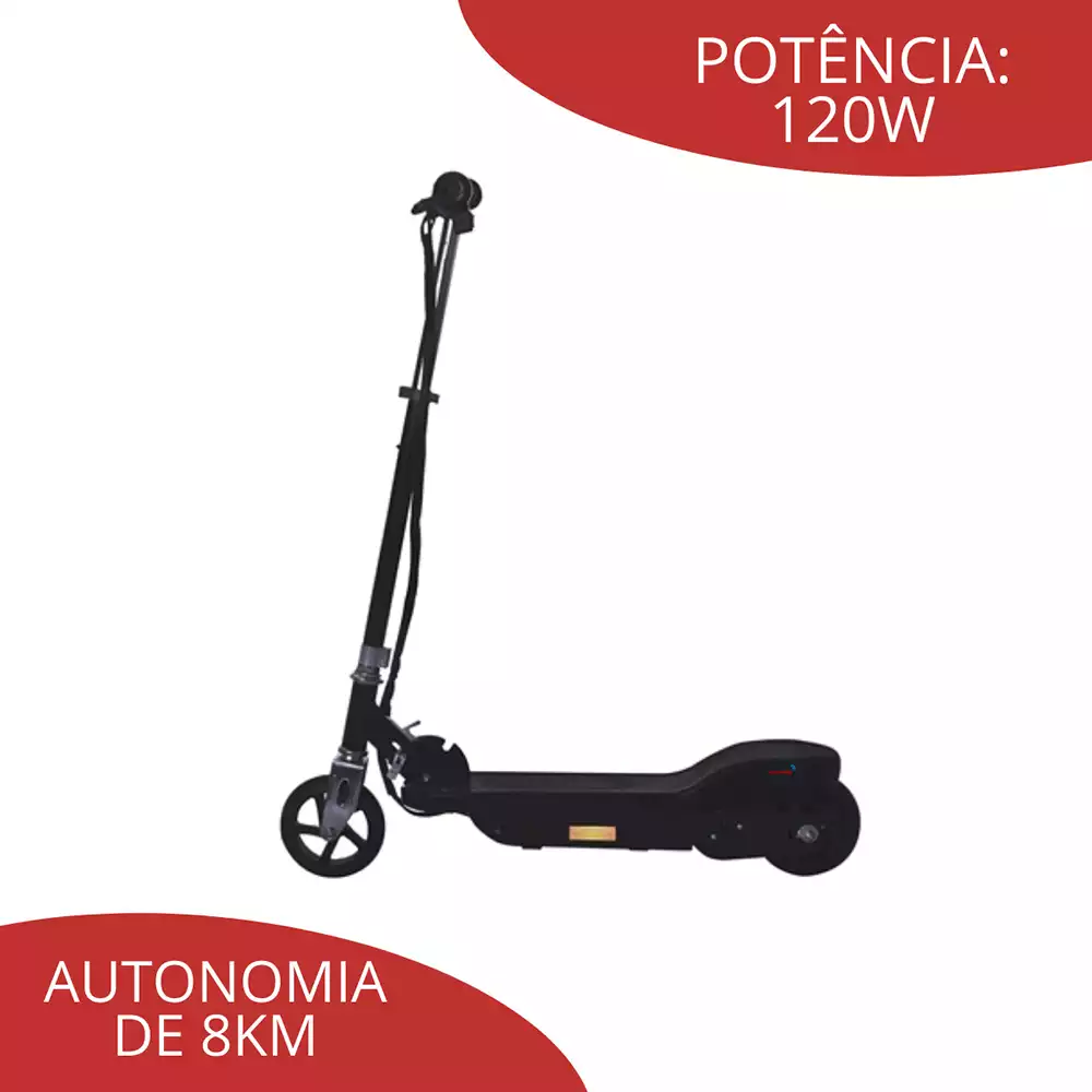 Detalhe técnico do Patinete elétrico ImportWay Bwpe 120w