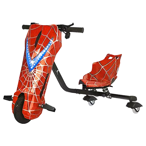 Ydtech Triciclo Infantil Drift Homem Aranha