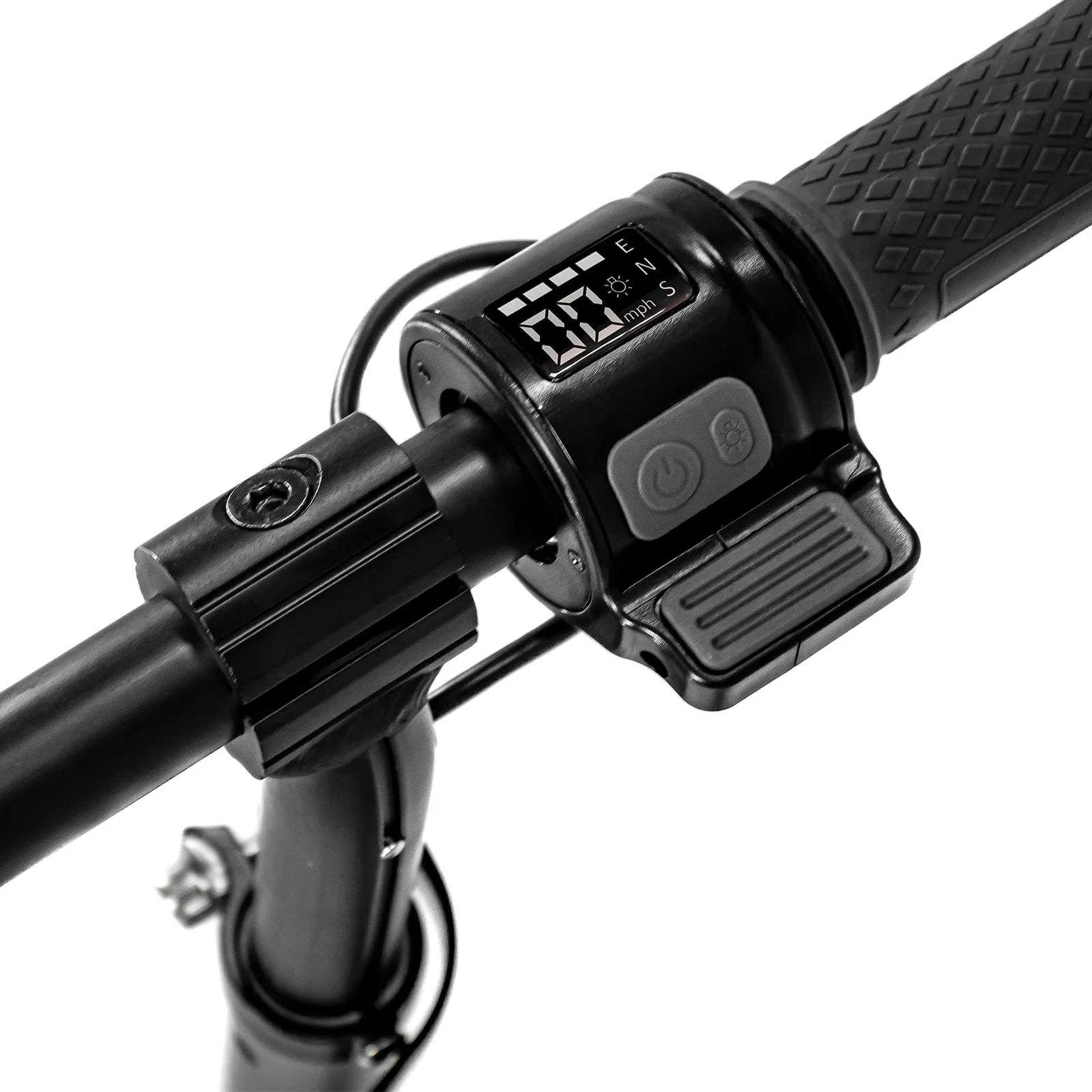 Detalhe técnico do Patinete elétrico Drop Go Kids