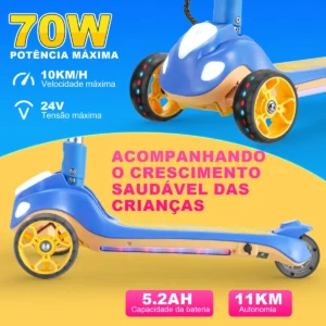 Patinete Elétrico Infantil - Honeywhale Rm2 Pro