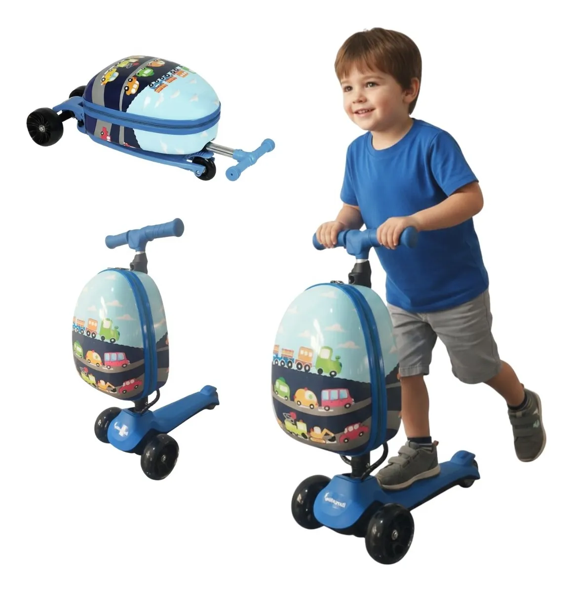 Detalhe técnico do Patinete elétrico ImportWay Bw450az