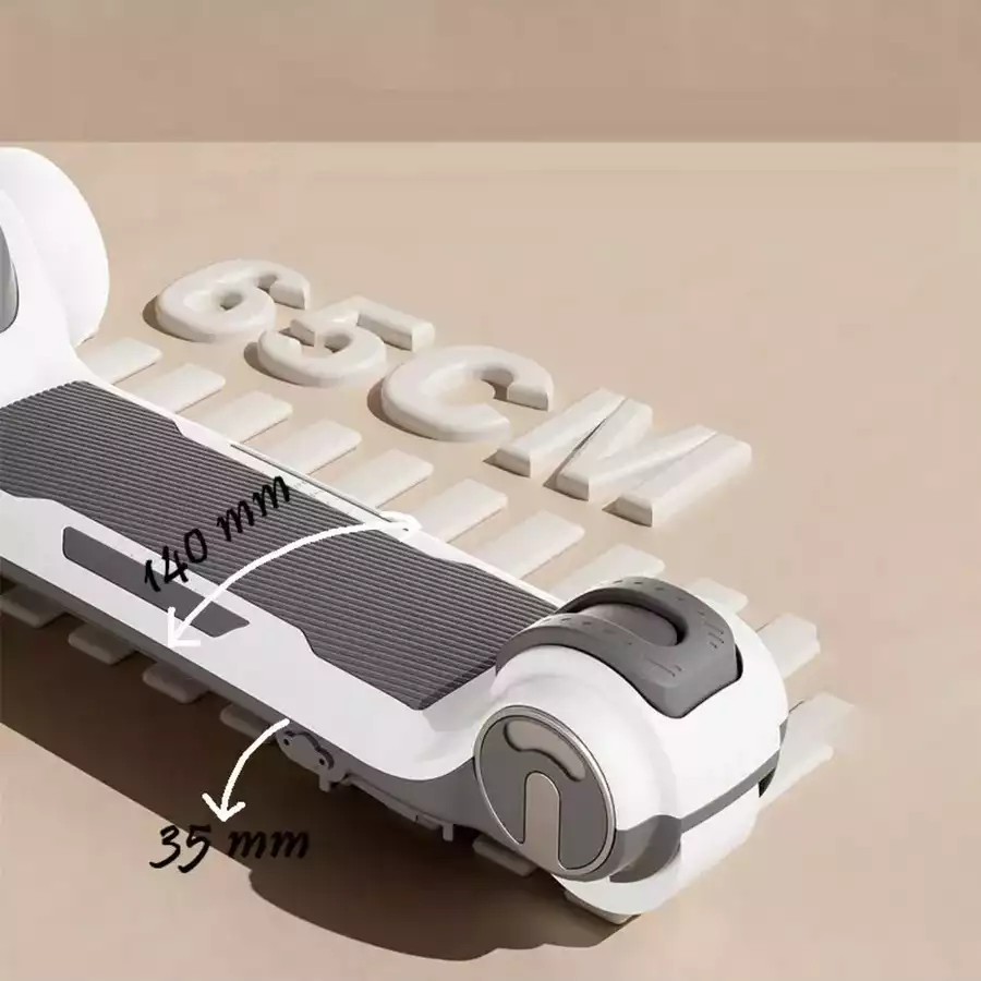 Detalhe técnico do Patinete elétrico Vobeka Wbk 618