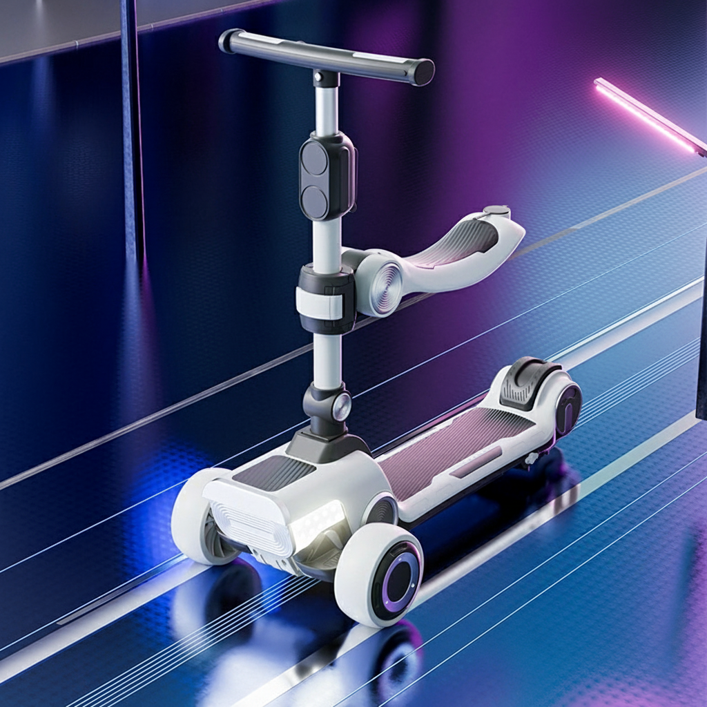 Patinete elétrico Vobeka Wbk 618 — design e acabamento