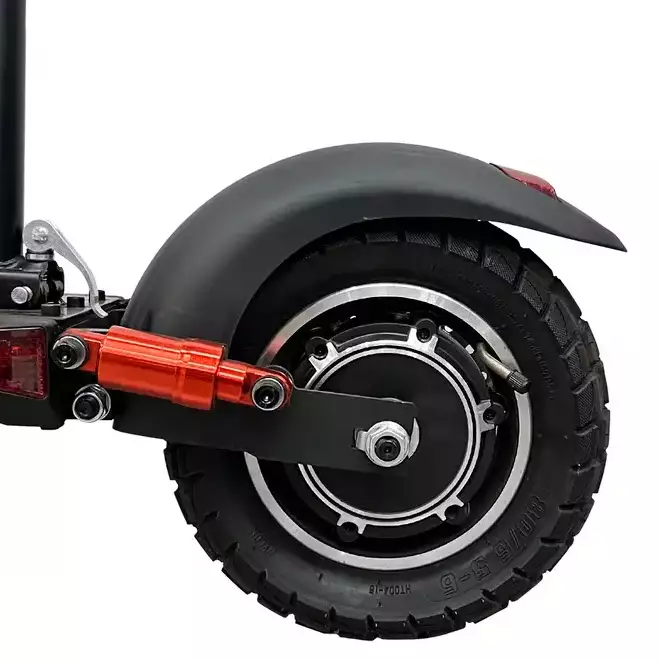 Detalhe técnico do Patinete elétrico Wehawk Ssm Ultra 500w
