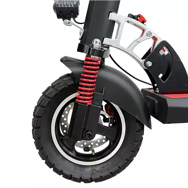 Detalhe técnico do Patinete elétrico Wehawk Ssm Ultra 500w