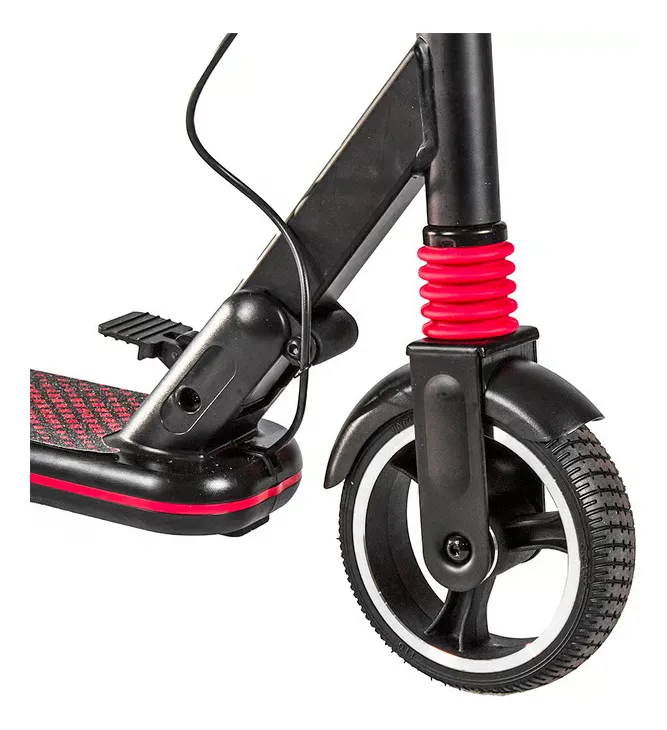 Detalhe técnico do Patinete elétrico Wehawk Ssm Kids
