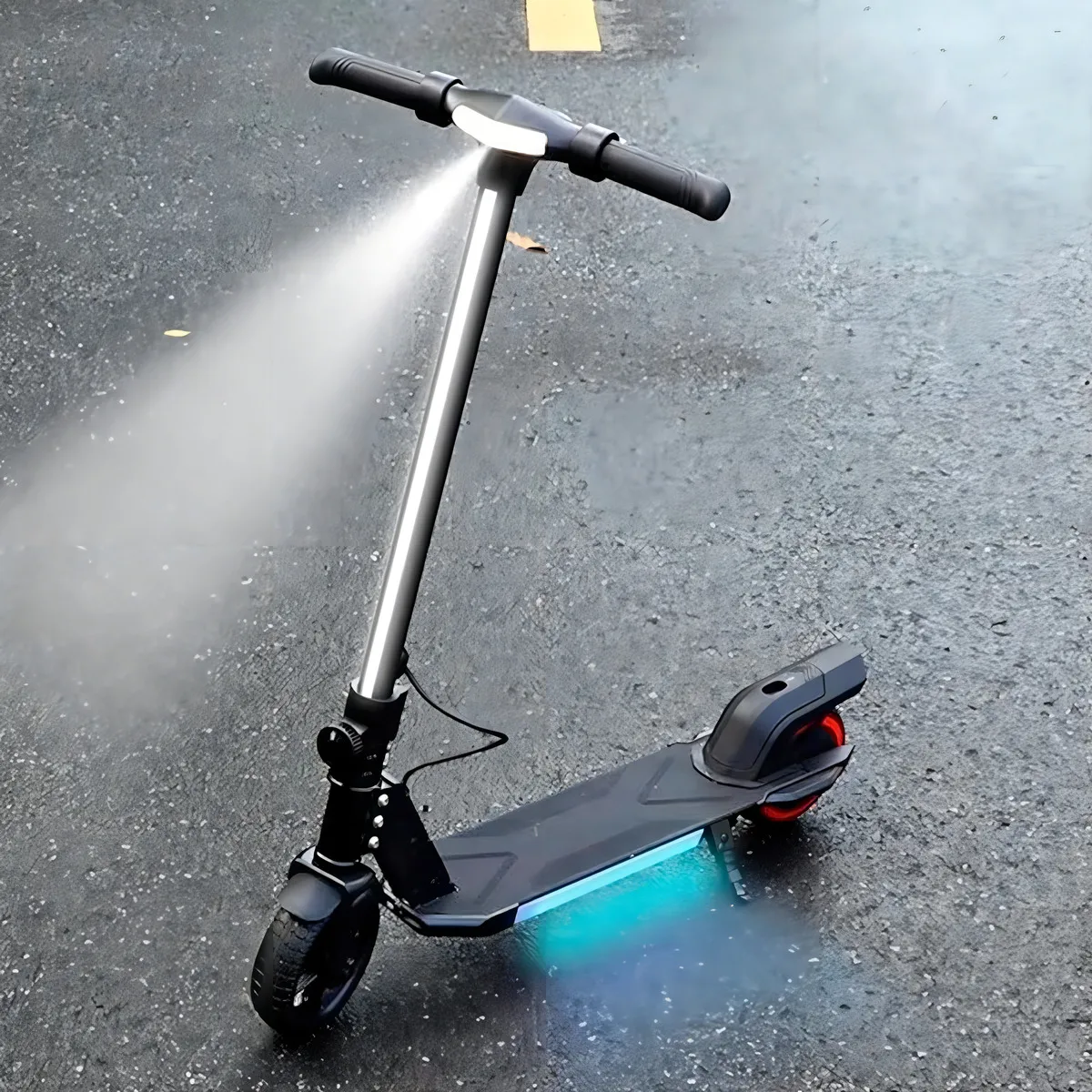 Patinete elétrico Ydtech Led com autonomia de 40km e motor de 130W