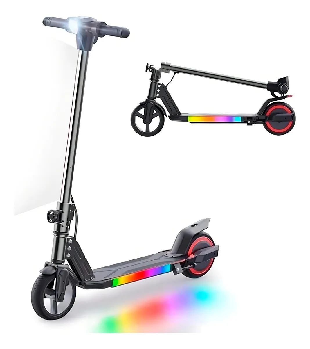 Patinete elétrico Ydtech Led — design e acabamento