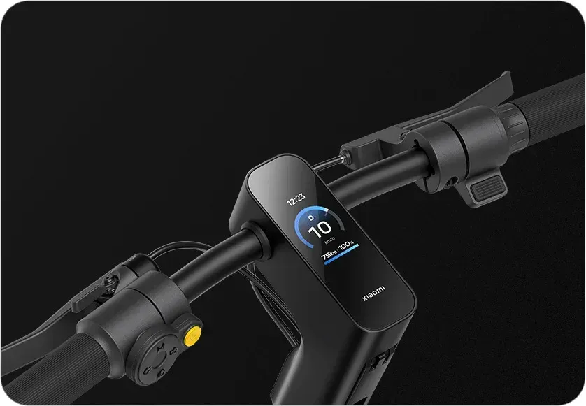 Detalhe técnico do Patinete elétrico Xiaomi 6 Ultra